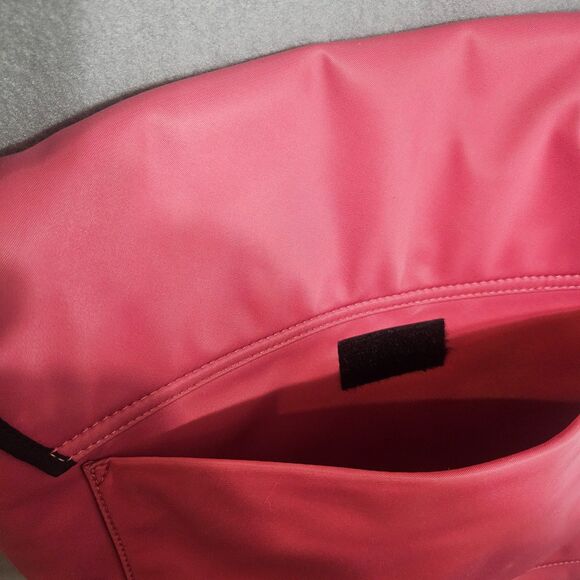Kate Spade Nylon Messenger Bag Pink Computer Laptop Crossbody Utility Purse - Picture 7 of 10